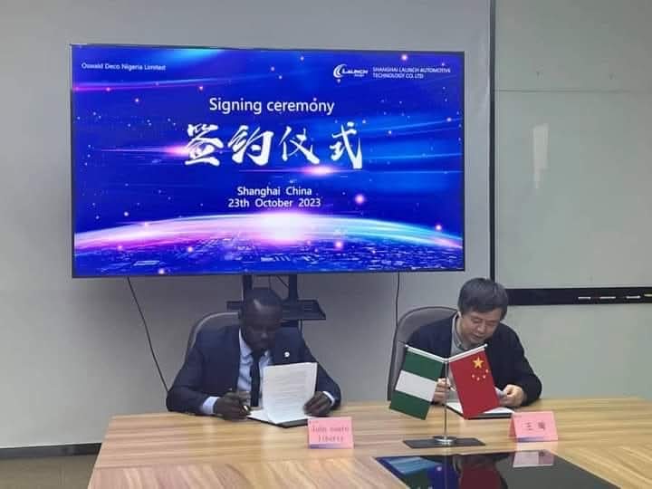 Partnership signing ceremony, Shanghai 2023